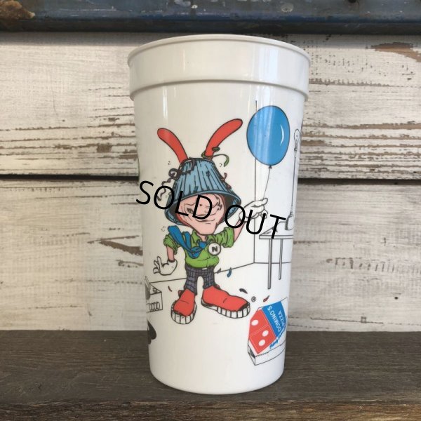 画像1: 80s Vintage Domino Pizza NOID Plastic Cup (J893)