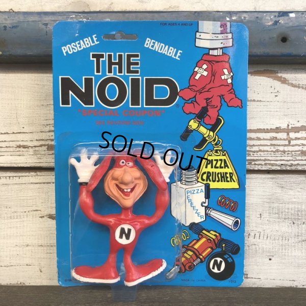 画像1: 80s Vintage Domino Pizza NOID Bendable Figure MOC (J894)