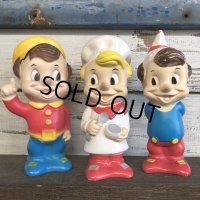70s Vintage Pop Sanp Crackle vinyl doll Set (J898)