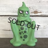 70s Vintage 24 Hour Bug vinyl doll bank (J897) 