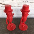 画像2: 70s Vintage Mr.Peanuts S&P RED (J900) (2)