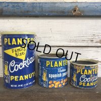 Vintage Planters Mr.Peanuts Can 6 1/2oz (J905)