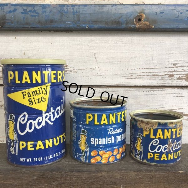 画像1: Vintage Planters Mr.Peanuts Can 6 1/2oz (J905)