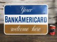 画像5: 60s Vintag BANK OF AMERICA Double Side Sign  (J941)