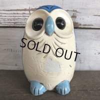 70s Vintage Owl Ceramic Bank (J945)