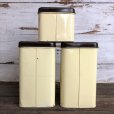 画像3: 70s Vintage Mushrom Canister Tin Can Set (J946)