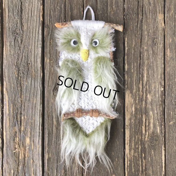 画像6: 70s Vintage Owl Wall Decor (J944)
