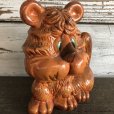 画像8: 70s Vintage Ceramic Statue Lion (J943)