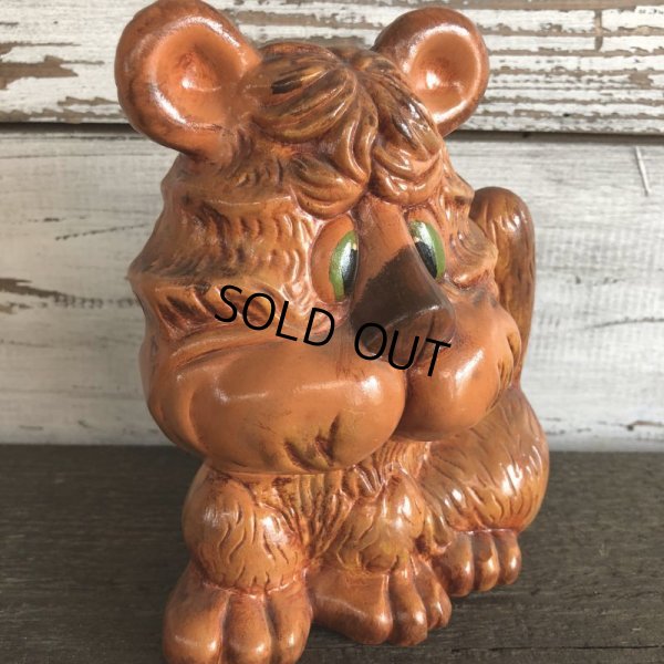 画像8: 70s Vintage Ceramic Statue Lion (J943)