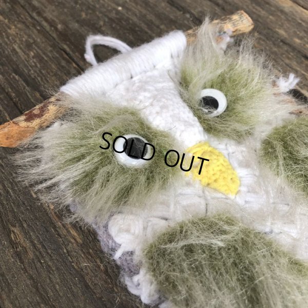 画像3: 70s Vintage Owl Wall Decor (J944)