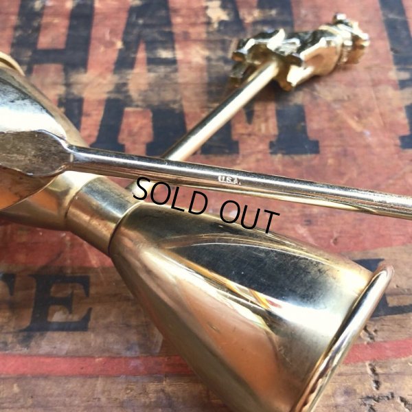 画像3: Vintage Mack Truck BAR Tool Jigger Cup & Mixing Sewing Spoon (J949)