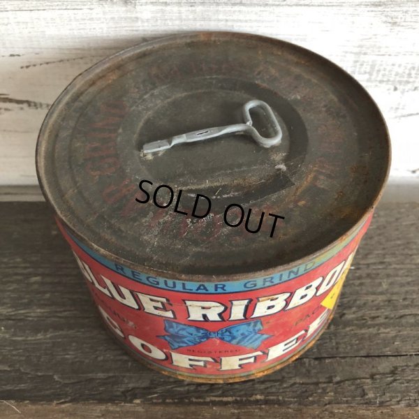 画像5: Vintage Blue Ribbon Coffee Can (J958)
