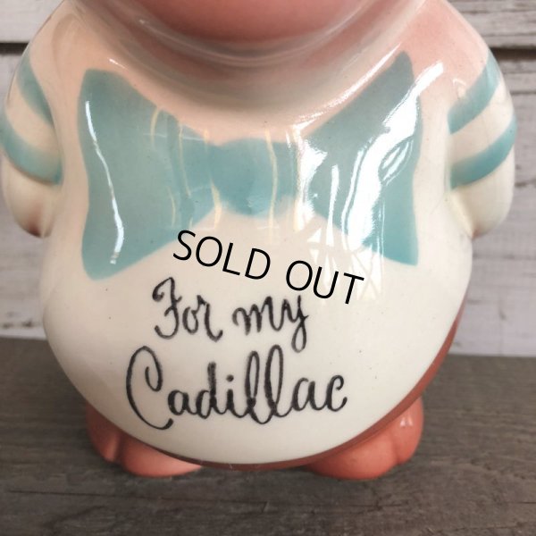 画像2: Vintage Ceramic Piggy Bank For my Cadillac (J957)