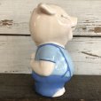 画像3: Vintage Ceramic Piggy Bank Blue (J955)