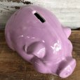 画像8: Vintage Ceramic Piggy Bank Pink (J952)