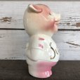 画像3: Vintage Ceramic Piggy Bank Susan (J956)