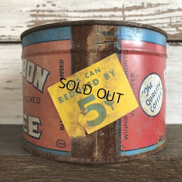 画像4: Vintage Blue Ribbon Coffee Can (J958)