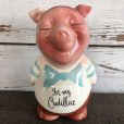 画像1: Vintage Ceramic Piggy Bank For my Cadillac (J957) (1)