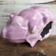 画像6: Vintage Ceramic Piggy Bank Pink (J952)