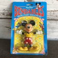 画像1: 80s Vintage Disney Bendables Mickey (J968) (1)