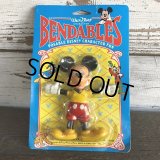 80s Vintage Disney Bendables Mickey (J968)