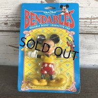 80s Vintage Disney Bendables Mickey (J968)