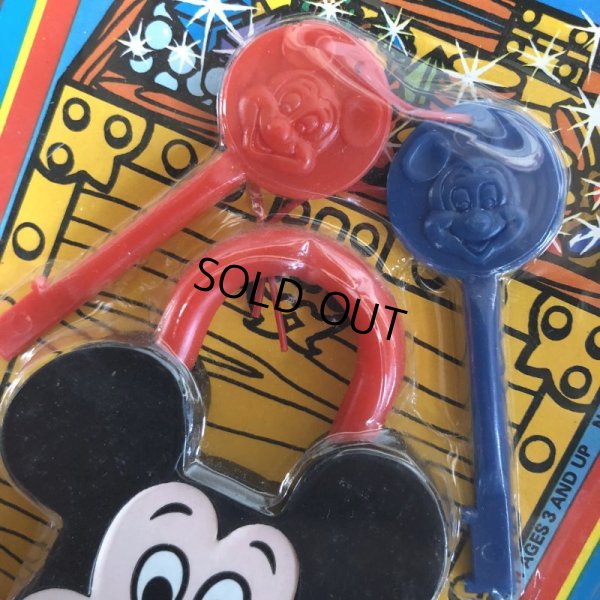 画像3: 80s Vintage Disney Mickey Giant Padlock (J969)