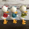 画像2: Vintage Dakin Disney Huey Dewey & Louie Mini Figure Set (J964) (2)