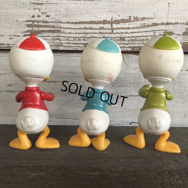 画像3: Vintage Dakin Disney Huey Dewey & Louie Mini Figure Set (J964)