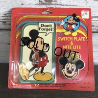 Vintage Disney Switch Plate & Nite Lite Set (J965)