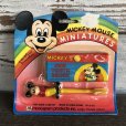 画像1: 80s Vintage Disney Mickey Miniatures (J970) (1)