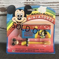 80s Vintage Disney Mickey Miniatures (J970)