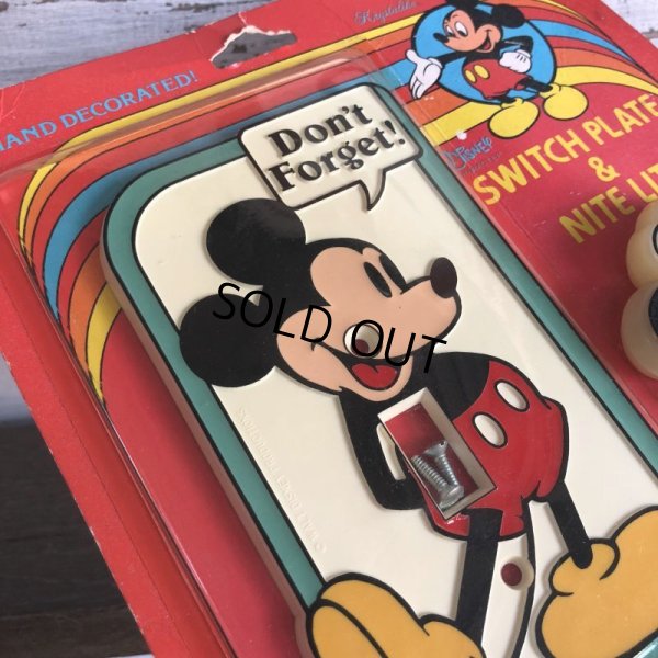画像3: Vintage Disney Switch Plate & Nite Lite Set (J965)
