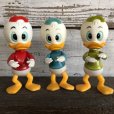 画像1: Vintage Dakin Disney Huey Dewey & Louie Mini Figure Set (J964) (1)