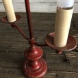 画像8: 40s Vintage Double Arm Bouillotte Student Desk Lamp (J971)