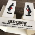 画像8: Vintage Old Crow Bourbon Store Napkin Straw Holder (J975) 