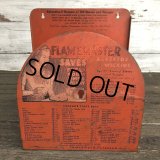 40s Vintage Flamemaster Asbestos Wicking Store Display Rack (J973)
