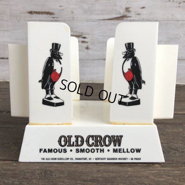 画像4: Vintage Old Crow Bourbon Store Napkin Straw Holder (J975) 