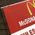 画像7: 70s Vintage MCDONALDS Playland Rules & Regulations Sign  (J948)