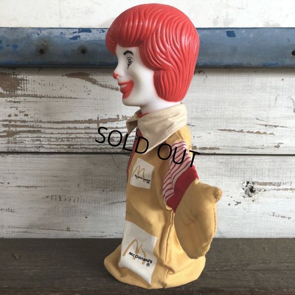 画像4: 90s Vintage McDonalds Ronald McDonald Hand Puppet (J965) 