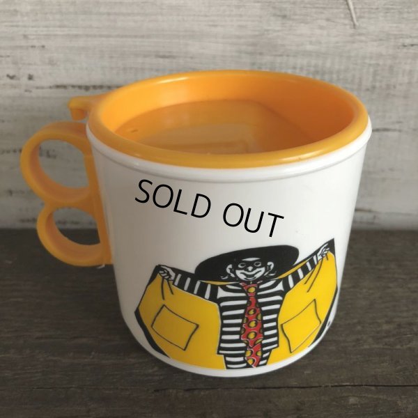 画像3: 80s Vintage McDonalds Hamburglar Plastic Mug Cup (J964) 