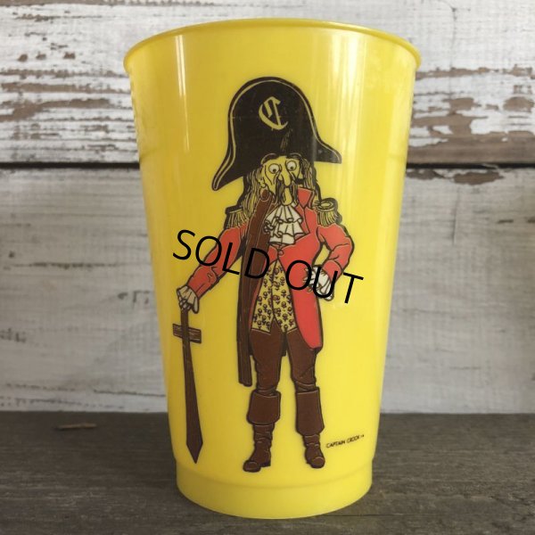 画像2: 70s Vintage McDonalds Captain Crook Plastic Cup (J960) 