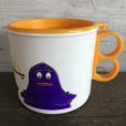 画像3: 80s Vintage McDonalds Grimace Plastic Mug Cup (J963) 