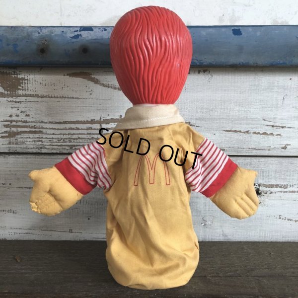 画像3: 90s Vintage McDonalds Ronald McDonald Hand Puppet (J965) 