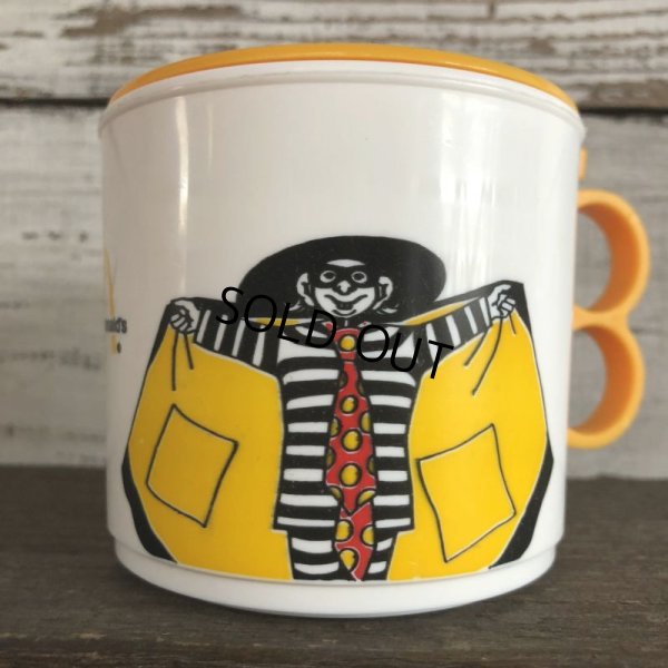 画像5: 80s Vintage McDonalds Hamburglar Plastic Mug Cup (J964) 