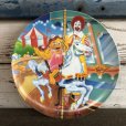 画像1: 90s Vintage McDonalds Plastic Plate Merry-Go-Round (J967)  (1)