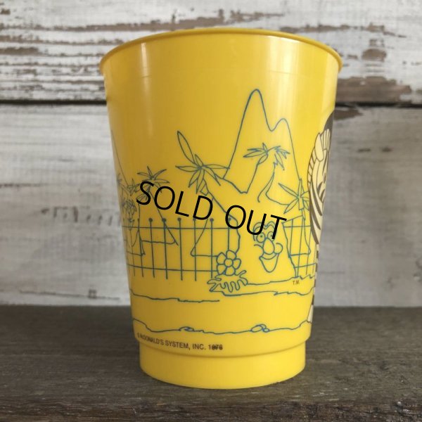 画像3: 70s Vintage McDonalds Hamburglar Plastic Cup (J961) 