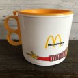 画像3: 80s Vintage McDonalds Ronald McDonald Plastic Mug Cup (J962) 
