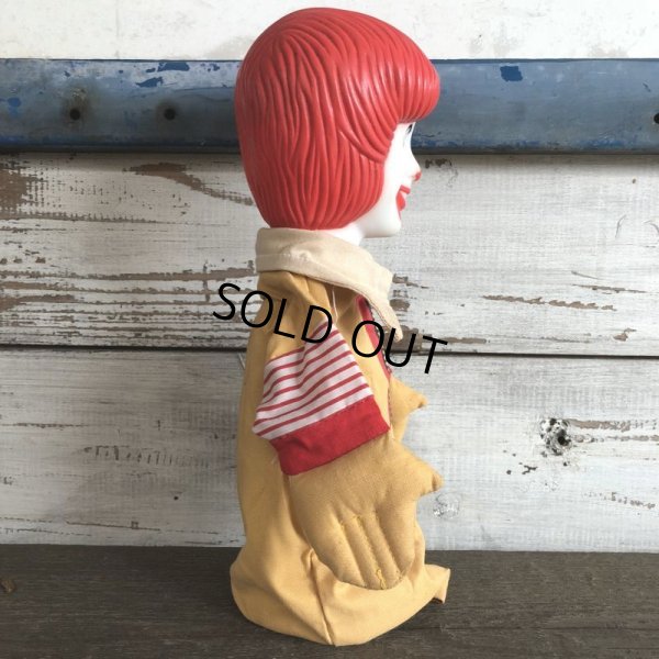 画像2: 90s Vintage McDonalds Ronald McDonald Hand Puppet (J965) 