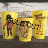 70s Vintage McDonalds Hamburglar Plastic Cup (J961) 